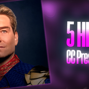5 High Quality cc Presets - After Effects