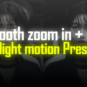 Smooth Zoom in + Out - Alight Motion