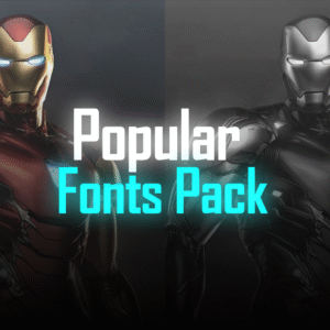 Popular Font Pack