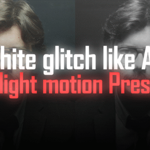White Glitch like Ae - Alight Motion